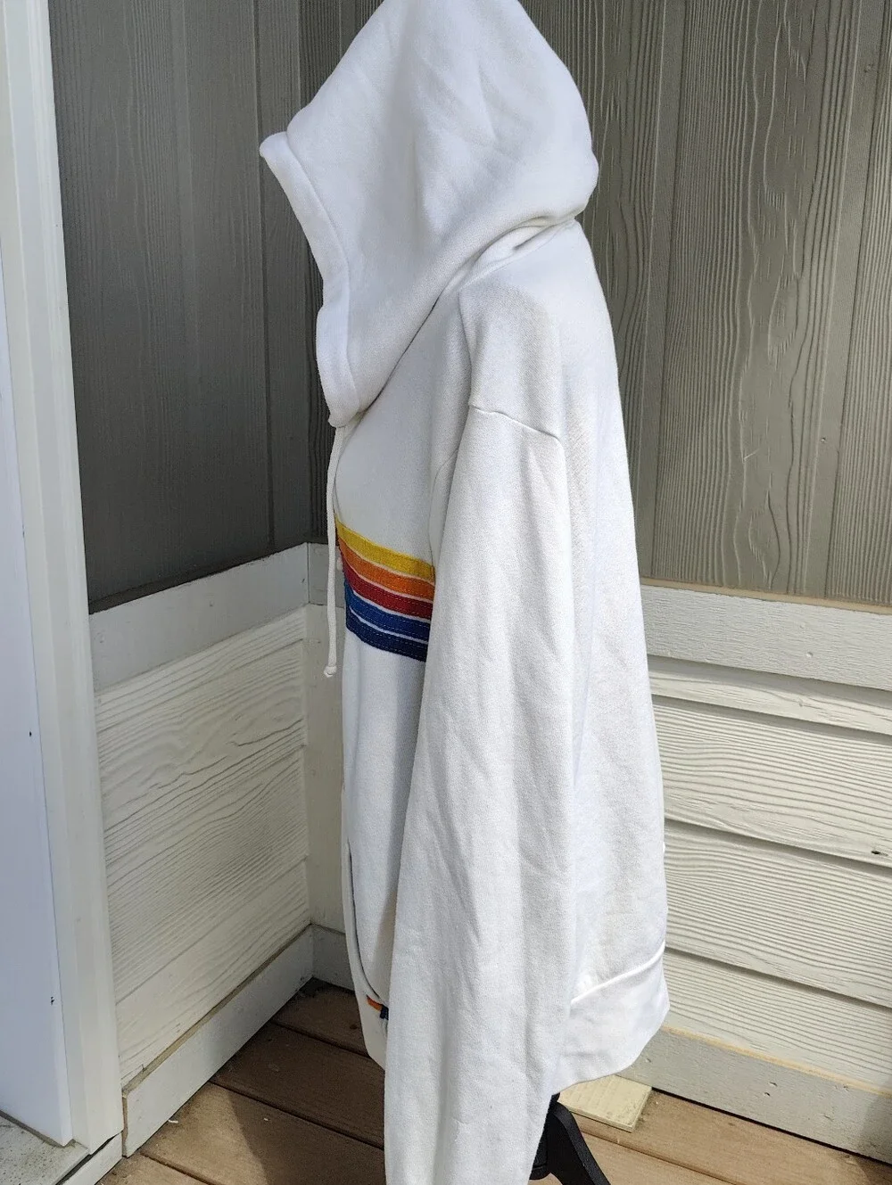 Aviator Nation 5 stripe hoodie size XL - Picture 3 of 10